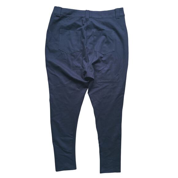 Unique Vintage Plus 1950s Rizzo High Waist Cigarette Pants Black 2X Rockabilly - Picture 3 of 4